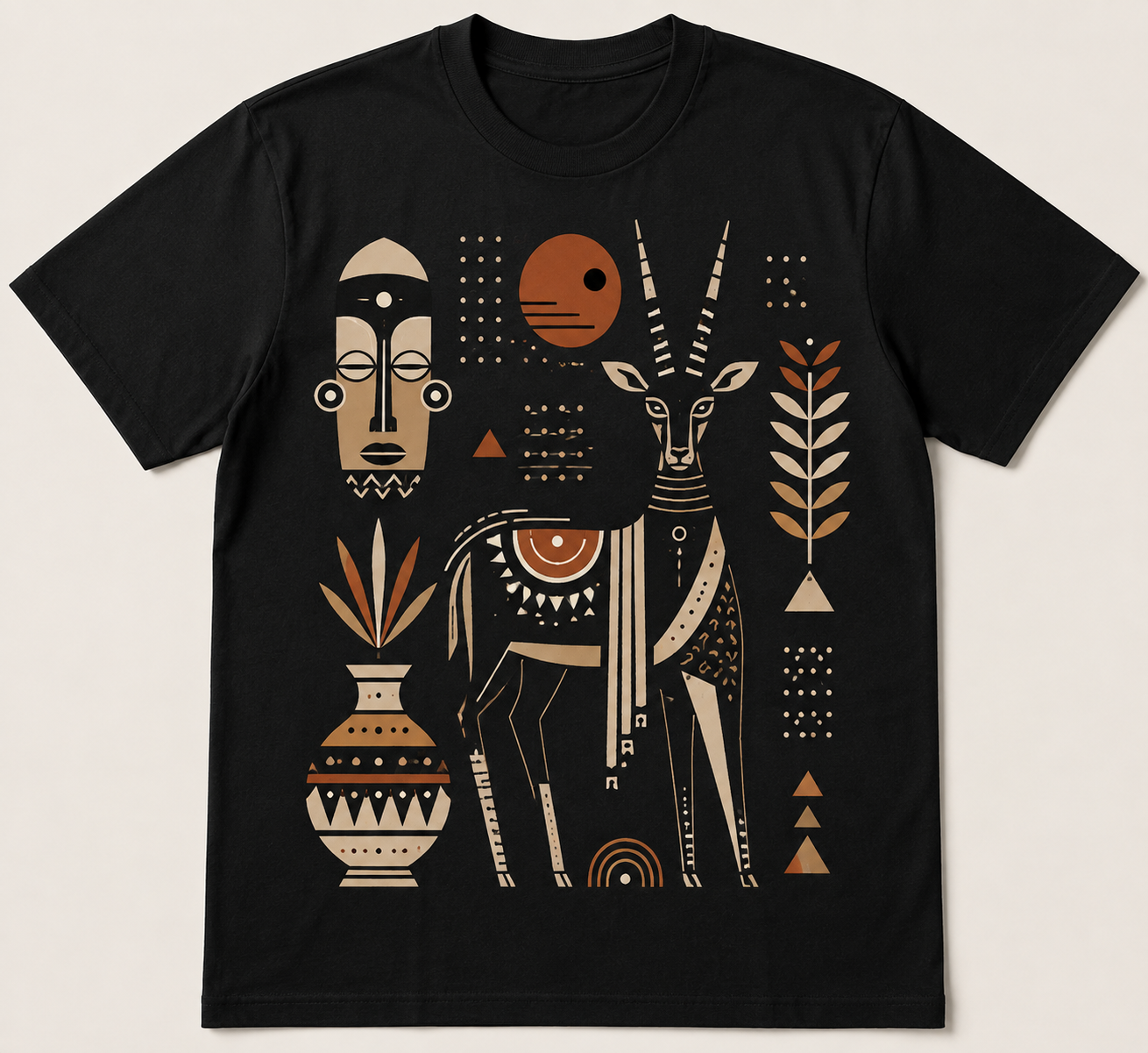 African Tribal Art Tee